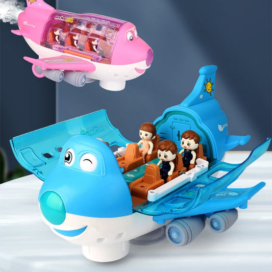 Rotating Electric Airplane Toy Kids